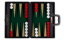 Jogo de Gamão Standard - Cód. ST-21VM/BR - Verde x Preto/Bege